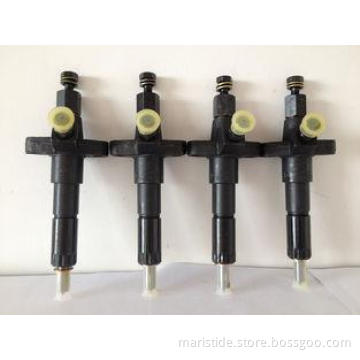 Diesel engine fuel injector nozzle assembly for different e